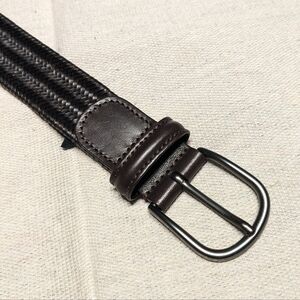 Anderson's Stretch woven leather belt men's 30